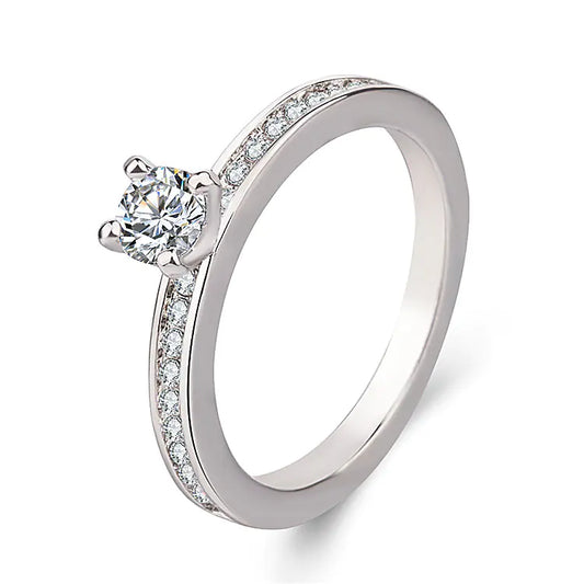 Fashionable Full Diamond Ring from Gold Jia Hua Factory