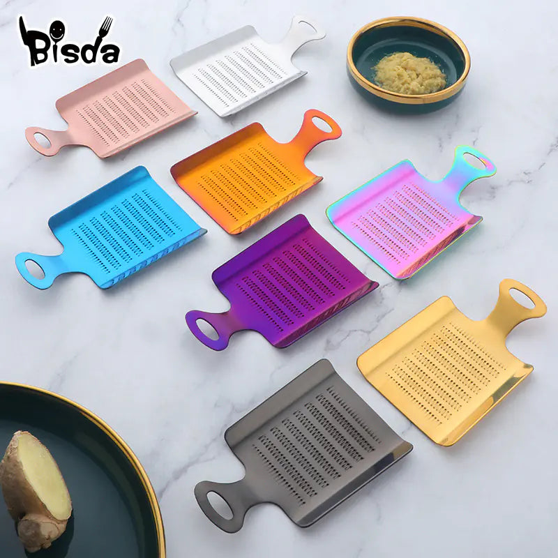 Stainless Steel Ginger Grater and Kitchen Tool