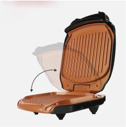 Multifunctional Double-Sided Grill for Home Use