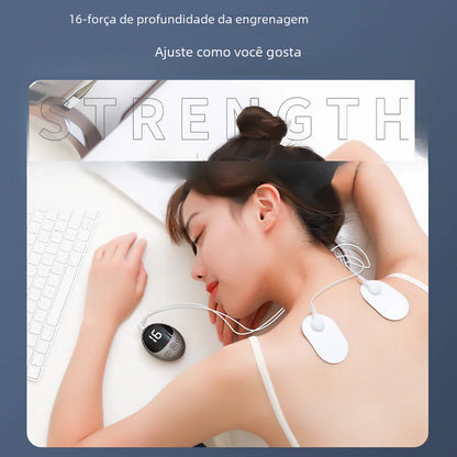 EMS Mini Massage Patch for Portable Neck Therapy Device