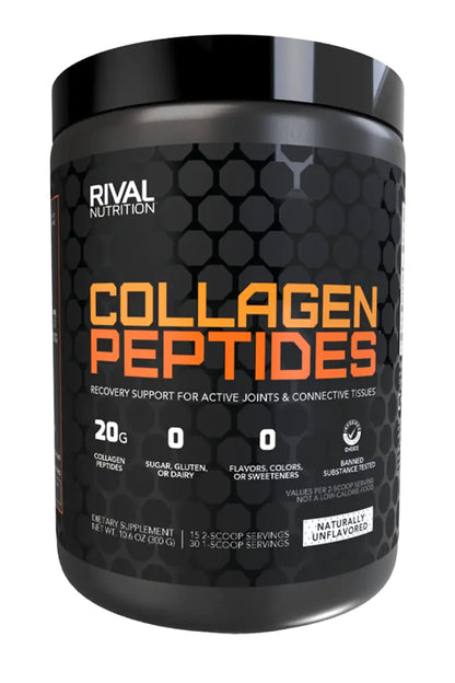 Rival Nutrition Collagen Peptides- Unflavored 10.6 oz.