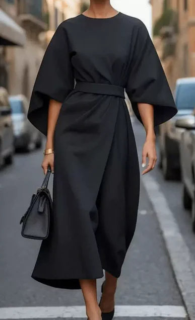 Juliette™ Elegant Belted Dress with Timeless Style