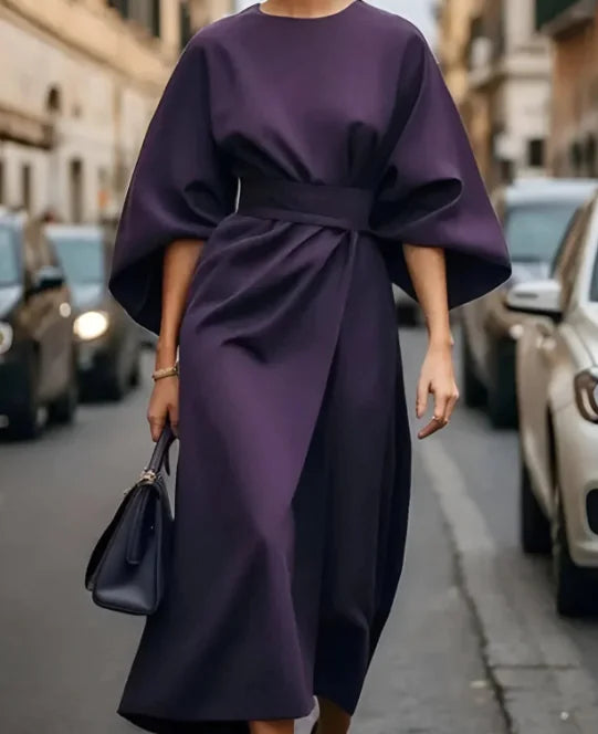 Juliette™ Elegant Belted Dress with Timeless Style