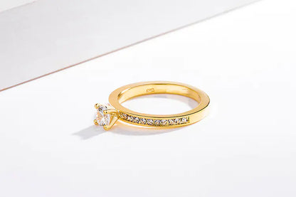 Fashionable Full Diamond Ring from Gold Jia Hua Factory