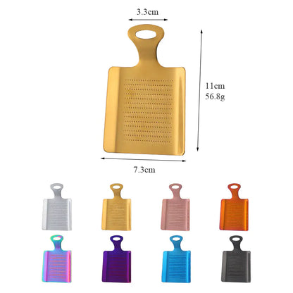 Stainless Steel Ginger Grater and Kitchen Tool