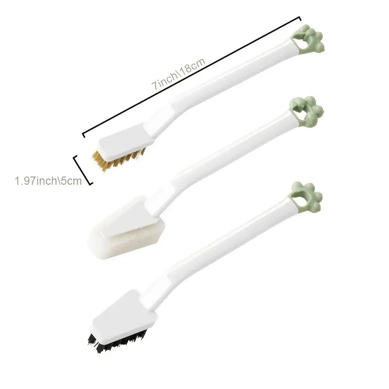 Multi-Functional Stove Cleaning Brush with Long Handle