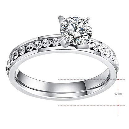 Fashionable Full Diamond Ring from Gold Jia Hua Factory
