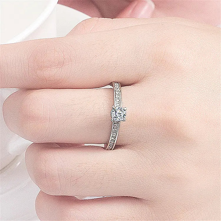 Fashionable Full Diamond Ring from Gold Jia Hua Factory