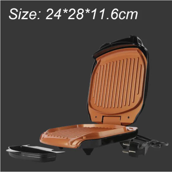 Multifunctional Double-Sided Grill for Home Use