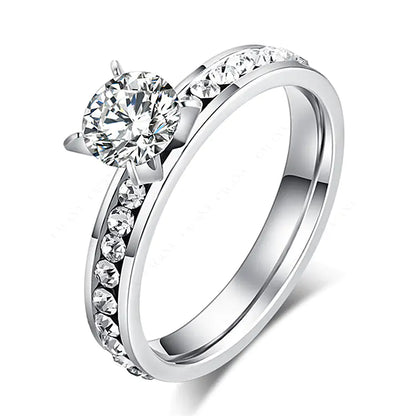 Fashionable Full Diamond Ring from Gold Jia Hua Factory