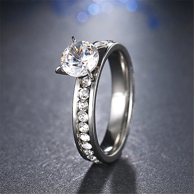Fashionable Full Diamond Ring from Gold Jia Hua Factory