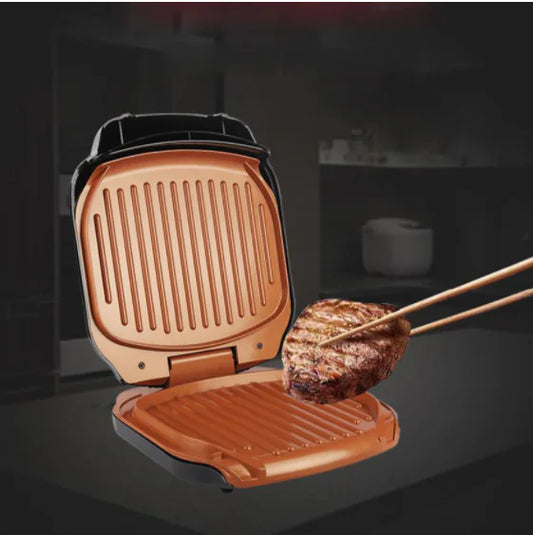 Multifunctional Double-Sided Grill for Home Use