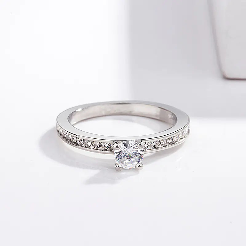 Fashionable Full Diamond Ring from Gold Jia Hua Factory