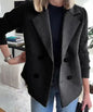 Katrin Patchwork Blazer with Knitted Sleeves (One Piece)