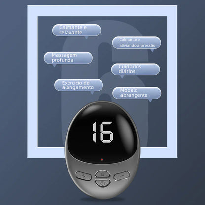 EMS Mini Massage Patch for Portable Neck Therapy Device