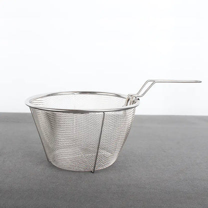 Stainless Steel Frying Basket and Colander Strainer